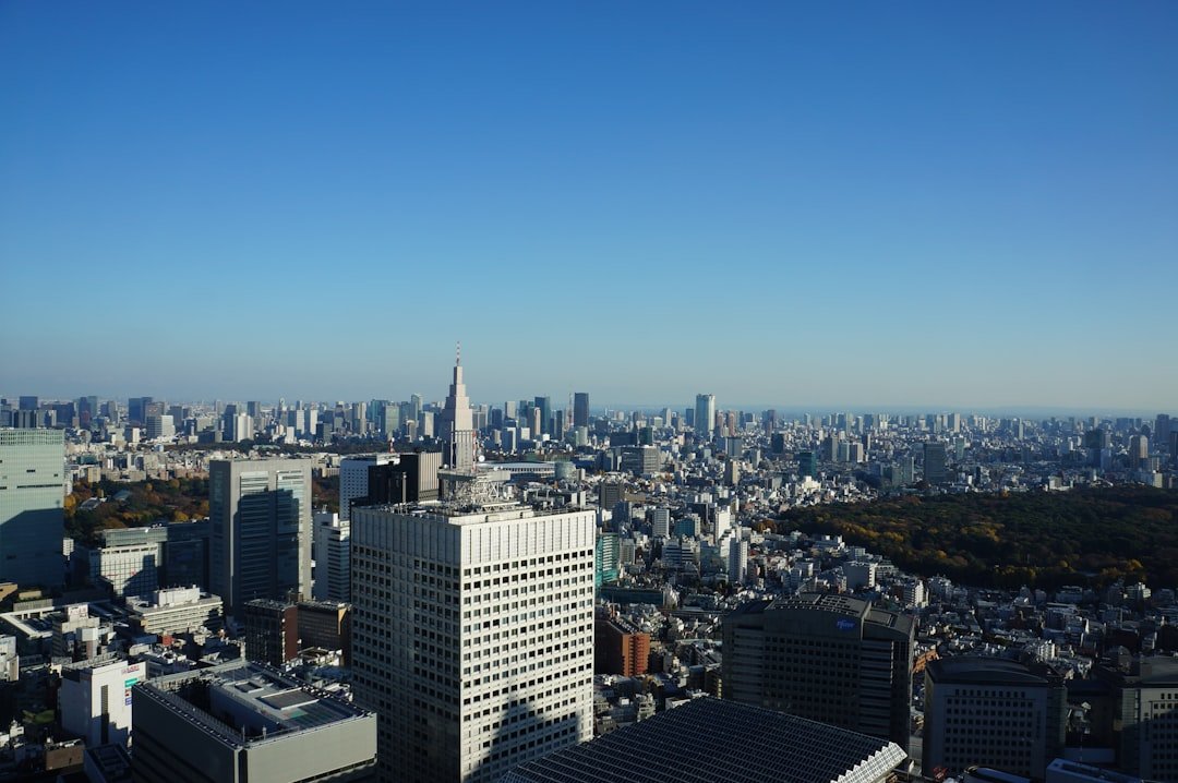 Vue de Tokyo, illustration de la diplomatie japonaise